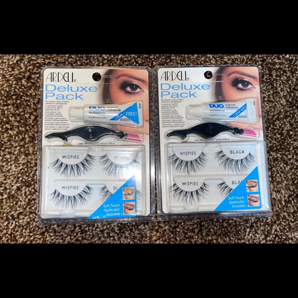✨3/$12 Ardell Wispies Lashes Deluxe Pack x2